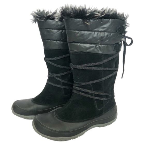 The North Face Black Jozie Purna Winter Boots, Sz 9 - Picture 4 of 14